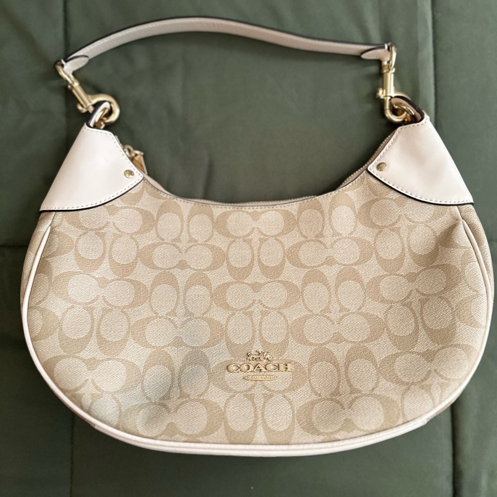 COACH MARIA HOBO IN SIGNATURE CANVAS Shoulder Bag